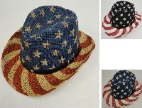 Flag Cowboy Hat [Hatband with Stars]